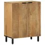 Aparadores 3 piezas madera maciza mango marrón 60x33x75 cm de , Taquillas y armarios de almacenamiento - Ref: Foro24-3310005,...