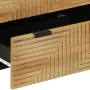 Aparadores 3 piezas madera maciza mango marrón 60x33x75 cm de , Taquillas y armarios de almacenamiento - Ref: Foro24-3310005,...