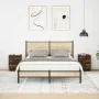 Mesillas de noche con luces LED 2 uds roble ahumado 38x34x50 cm de , Mesitas de noche - Ref: Foro24-861292, Precio: 97,99 €, ...