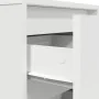 Mesilla de noche con luces LED blanca 38x34x65 cm by , Nightstands - Ref: Foro24-861301, Price: 74,22 €, Discount: %