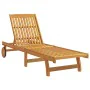 Tumbonas con mesa 2 unidades madera maciza de acacia von , Liegen - Ref: Foro24-3325205, Preis: 370,42 €, Rabatt: %