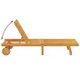Tumbonas con mesa 2 unidades madera maciza de acacia von , Liegen - Ref: Foro24-3325205, Preis: 370,42 €, Rabatt: %