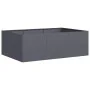 Jardinera acero gris antracita 120x80x40 cm de , Maceteros y jardineras - Ref: Foro24-860747, Precio: 95,06 €, Descuento: %