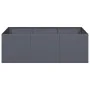 Jardinera acero gris antracita 120x80x40 cm de , Maceteros y jardineras - Ref: Foro24-860747, Precio: 95,06 €, Descuento: %