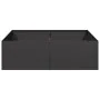 Jardinera acero negro 100x100x30 cm de , Maceteros y jardineras - Ref: Foro24-860808, Precio: 70,02 €, Descuento: %