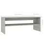 Mesa de centro madera contrachapada gris hormigón 100x40x40 cm de vidaXL, Mesas de centro - Ref: Foro24-800130, Precio: 42,92...