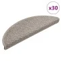 Alfombra autoadhesiva escalera sisal 30 uds 56x17x3 cm plateado de , Alfombrillas para escalones - Ref: Foro24-3365859, Preci...