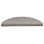 Alfombra autoadhesiva escalera sisal 30 uds 56x17x3 cm plateado de , Alfombrillas para escalones - Ref: Foro24-3365859, Preci...