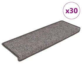 Alfombra autoadhesiva escalera sisal 30 uds Grey and Beige de , Alfombrillas para escalones - Ref: Foro24-3365884, Precio: 19...