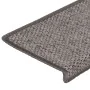 Alfombra autoadhesiva escalera sisal 30 uds Grey and Beige de , Alfombrillas para escalones - Ref: Foro24-3365884, Precio: 19...