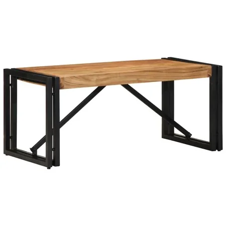 Mesa de centro 80x40x35 cm de madera maciza de acacia de , Mesas de centro - Ref: Foro24-4016678, Precio: 79,76 €, Descuento: %