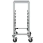 Carro con bandejas y 6 contenedores GN 39x55x87 cm de , Carros de cocina y comedor - Ref: Foro24-4108073, Precio: 104,52 €, D...