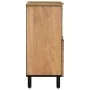 Aparador marrón 80x33x75 cm madera maciza mango de , Almacenamiento para CD y DVD - Ref: Foro24-4017747, Precio: 123,18 €, De...