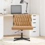 Drehbarer Bürostuhl aus gewelltem Wollimitat in Beige. von , Stühle - Ref: Foro24-4105400, Preis: 112,31 €, Rabatt: %