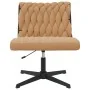 Drehbarer Bürostuhl aus gewelltem Wollimitat in Beige. von , Stühle - Ref: Foro24-4105400, Preis: 112,31 €, Rabatt: %