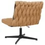 Drehbarer Bürostuhl aus gewelltem Wollimitat in Beige. von , Stühle - Ref: Foro24-4105400, Preis: 112,31 €, Rabatt: %