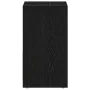 Armario de baño madera contrachapada negro roble 60x33x60 cm de , Muebles de baño - Ref: Foro24-862508, Precio: 56,99 €, Desc...