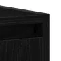 Armario de baño madera contrachapada negro roble 60x33x60 cm de , Muebles de baño - Ref: Foro24-862508, Precio: 56,99 €, Desc...