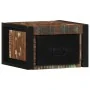 Mesillas de noche multicolor 2 uds 40x35x25 cm madera reciclada de , Mesitas de noche - Ref: Foro24-4015948, Precio: 127,24 €...