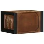 Mesillas de noche multicolor 2 uds 40x35x25 cm madera reciclada de , Mesitas de noche - Ref: Foro24-4015948, Precio: 127,24 €...