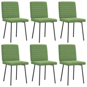 Sillas de comedor 6 unidades terciopelo verde claro von , Essstühle - Ref: Foro24-3315529, Preis: 245,80 €, Rabatt: %