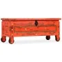 Baúl de almacenaje de madera maciza de mango 101x39x42 cm rojo de , Baúles de almacenamiento - Ref: Foro24-244949, Precio: 21...