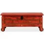 Baúl de almacenaje de madera maciza de mango 101x39x42 cm rojo de , Baúles de almacenamiento - Ref: Foro24-244949, Precio: 21...
