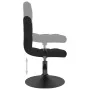 Taburete de cocina giratorio de terciopelo negro de , Taburetes de cocina - Ref: Foro24-334249, Precio: 76,28 €, Descuento: %