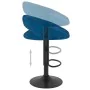 Kitchen stools 2 units blue velvet by , Kitchen stools - Ref: Foro24-333273, Price: 111,38 €, Discount: %