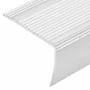 L-shaped step profiles, 15 units, silver aluminum, 90 cm by , Stairs - Ref: Foro24-146732, Price: 42,83 €, Discount: %