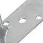 Anclajes de valla 12 uds acero galvanizado plateado8x6x15 cm de , Puntas para anclaje en el suelo - Ref: Foro24-145331, Preci...