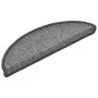 Alfombrilla escalera 20 uds gris oscuro 56x17x3 cm de , Alfombrillas para escalones - Ref: Foro24-3365782, Precio: 58,56 €, D...
