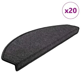 Alfombrilla escalera 20 uds antracita 65x24x4 cm de , Alfombrillas para escalones - Ref: Foro24-3365789, Precio: 90,76 €, Des...