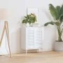 Puerta de armario de lamas 2 uds blanco 61,5x29,5 cm de , Puertas de armarios - Ref: Foro24-4015901, Precio: 39,58 €, Descuen...