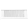 Puerta de armario de lamas 2 uds blanco 61,5x29,5 cm de , Puertas de armarios - Ref: Foro24-4015901, Precio: 39,58 €, Descuen...