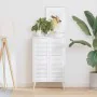 Puerta de armario de lamas 4 uds blanco 39,5x29,5 cm de , Puertas de armarios - Ref: Foro24-4015899, Precio: 44,59 €, Descuen...
