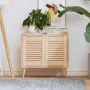 Puerta de armario de lamas 2 uds 39,5x29,5 cm madera de pino de , Puertas de armarios - Ref: Foro24-4015886, Precio: 22,34 €,...