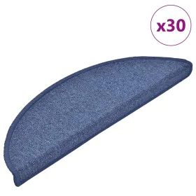 Alfombrilla escalera 30 uds azul 56x17x3 cm de , Alfombrillas para escalones - Ref: Foro24-3365740, Precio: 103,77 €, Descuen...