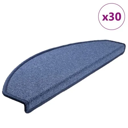 Alfombrilla escalera 30 uds azul 65x24x4 cm de , Alfombrillas para escalones - Ref: Foro24-3365756, Precio: 122,80 €, Descuen...