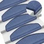 Alfombrilla escalera 30 uds azul 65x24x4 cm de , Alfombrillas para escalones - Ref: Foro24-3365756, Precio: 122,80 €, Descuen...