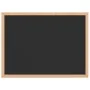 Pizarra con marco de madera maciza de pino negra 40x30 cm de , Tablones de anuncios - Ref: Foro24-4017408, Precio: 14,86 €, D...