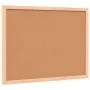 Pizarra con marco de madera maciza de pino negra 40x30 cm de , Tablones de anuncios - Ref: Foro24-4017408, Precio: 14,86 €, D...