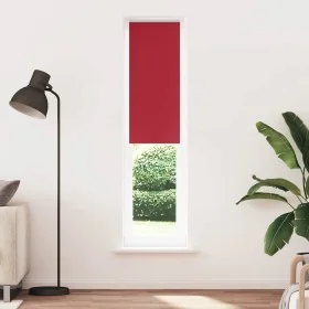 Estor Enrollable Opaco Rojo 60x210 cm Tela Ancho 55,7 cm de , Persianas y estores - Ref: Foro24-4011822, Precio: 16,89 €, Des...