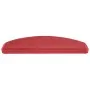 Alfombrilla escalera 30 uds rojo burdeos 65x24x4 cm de , Alfombrillas para escalones - Ref: Foro24-3365754, Precio: 128,03 €,...