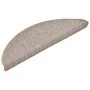 Alfombrilla escalera 30 uds marrón claro 56x17x3 cm de , Alfombrillas para escalones - Ref: Foro24-3365735, Precio: 108,20 €,...