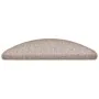 Alfombrilla escalera 30 uds marrón claro 56x17x3 cm de , Alfombrillas para escalones - Ref: Foro24-3365735, Precio: 108,20 €,...