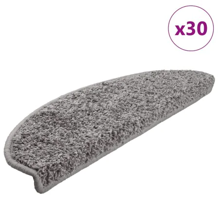 Alfombrilla escalera 30 uds Gris 65x21x4 cm de , Alfombrillas para escalones - Ref: Foro24-3365812, Precio: 194,19 €, Descuen...