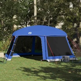 Carpa para piscina con desmontables y paredes azul 618x532 cm de , Tiendas de campaña - Ref: Foro24-4100628, Precio: 234,72 €...