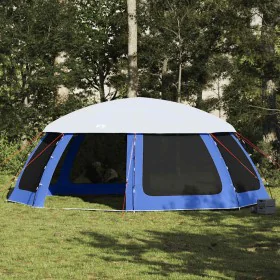 Carpa para piscina con desmontables y paredes azul 690x690 cm de , Tiendas de campaña - Ref: Foro24-4100640, Precio: 311,03 €...