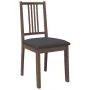 Sillas de comedor con cojines 2 uds madera maciza marrón caucho de , Sillas de comedor - Ref: Foro24-4102396, Precio: 101,82 ...